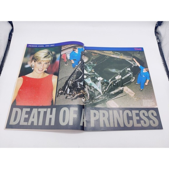 Vintage Special Report Time Princess Of Whales Diana Magazine Sept 97 1961-1997 - Picture 8 of 9